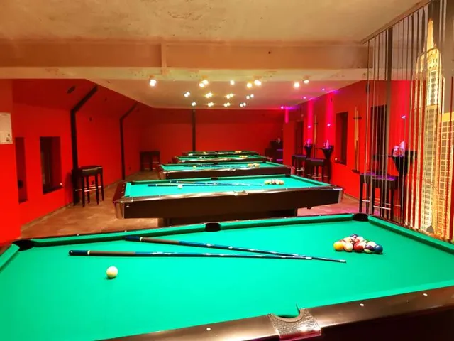 Billardtische im Billard Café Schönefeld