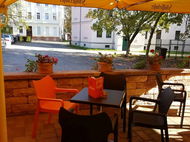 Freisitz auf der Terrasse